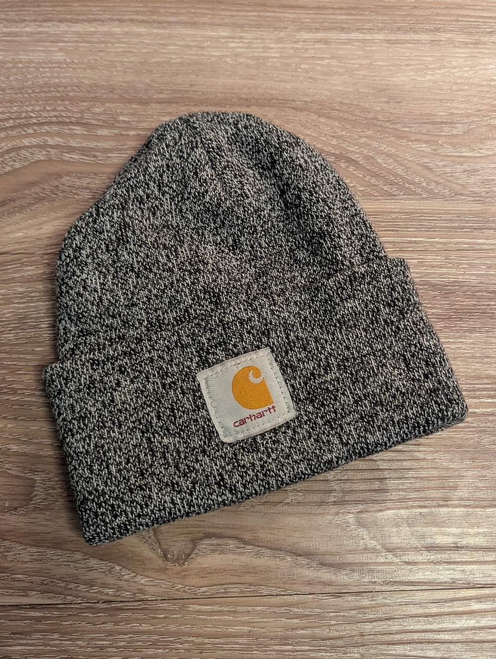 Carhartt Heather Gray Cuffed Knit Beanie